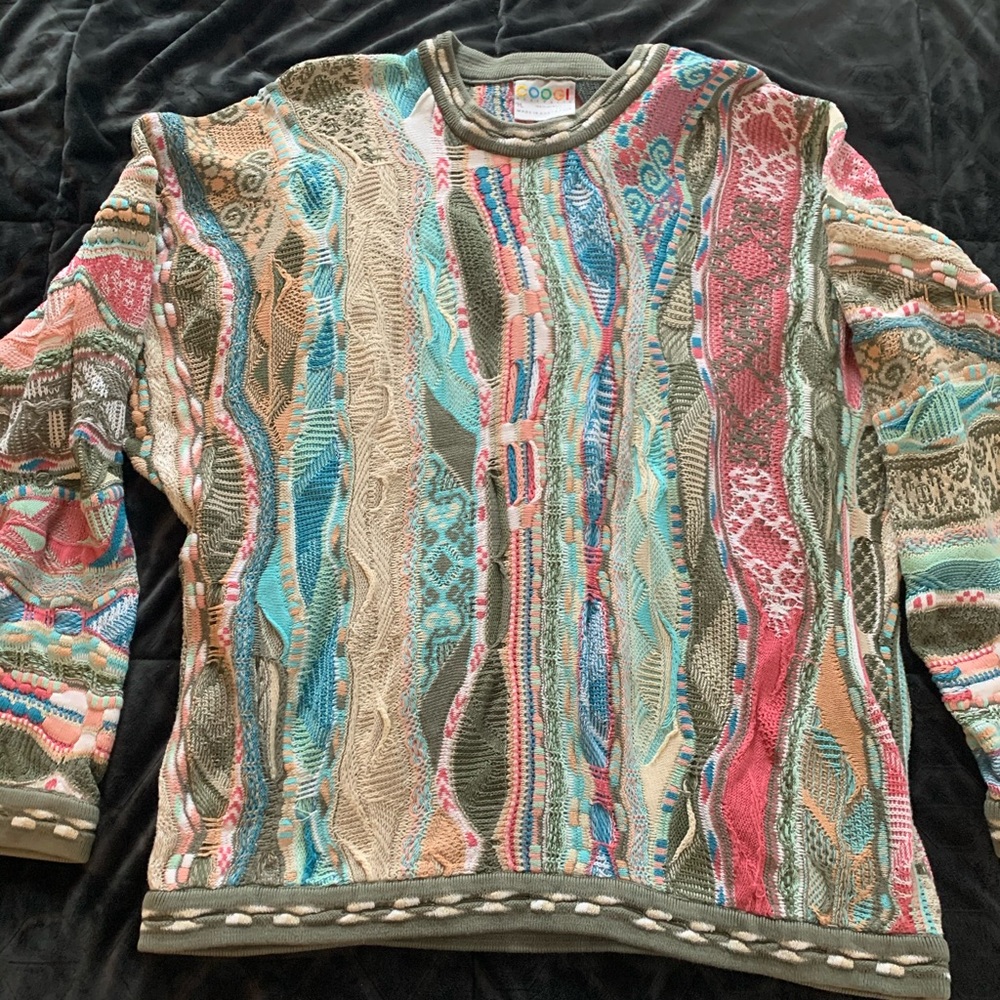 ***VINTAGE***rare colorway*** COOGI sweater
